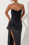 Celeste | Black Timeless Maxi Dress