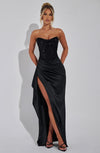 Celeste | Black Timeless Maxi Dress