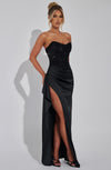 Celeste | Black Timeless Maxi Dress