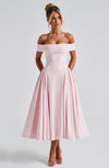 Isabella | Elegantes Midikleid Pink Dream