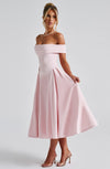 Isabella | Elegantes Midikleid Pink Dream