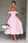 Isabella | Elegantes Midikleid Pink Dream