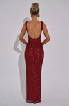 Insel | Rotes Maxikleid