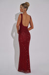 Insel | Rotes Maxikleid